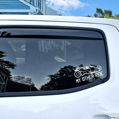 My Other Ride Batmobile Tumbler Decal